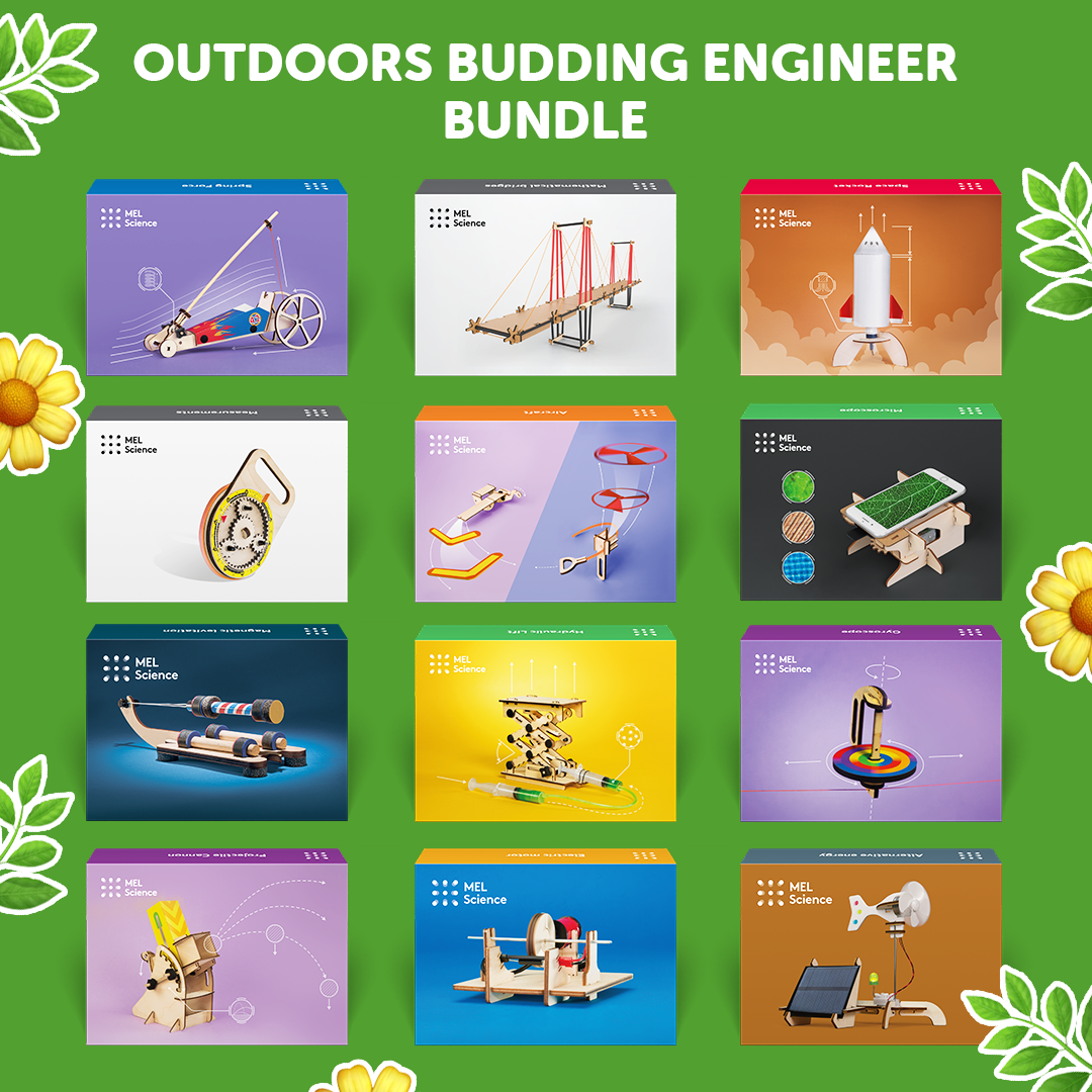 Outdoors Budding Engineer Bundle. Ages 5–10+