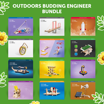 Outdoors Budding Engineer Bundle. Ages 5–10+