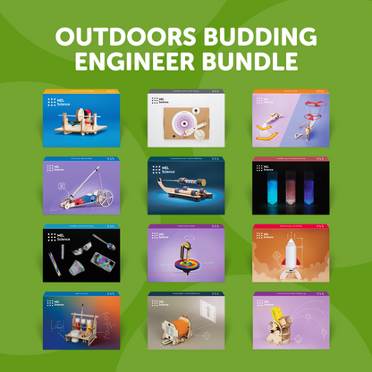 Outdoors Budding Engineer Bundle. Ages 5–10+